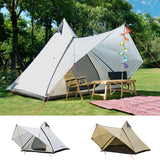 Outdoor Tents For Camping 4-persons Camping Tent Waterproof Family Tent Indian Style Pyramid Tipi Camping Tent