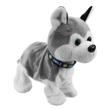 Interactive Dog Electronic Pet Stuffed Plush Toy Control Walk Sound Husky Reacts Touch