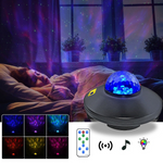 USB LED Laser Projector bluetooth Speaker Lamp Galaxy Starry Night Light Christmas Party Lights Gift