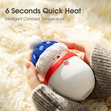 Christmas 2 in 1 Hand Warmer 2 Gear 6000/10000mAh Long Life USB Charging