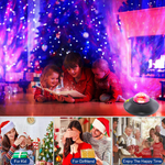 USB LED Laser Projector bluetooth Speaker Lamp Galaxy Starry Night Light Christmas Party Lights Gift