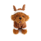 Pet Dog Puppy Christmas Lovely Deer Sweater Hoodie Jumpsuit Coat - One Size Only - XL