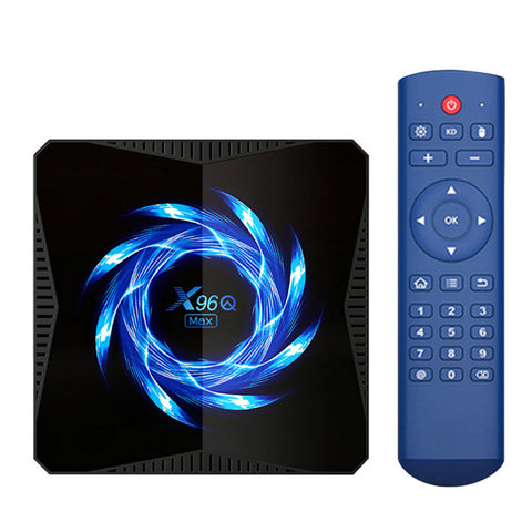 X96Q MAX Allwinner H616 Mali-G31 MP2 4GB RAM 64GB ROM 5GHz WIFI bluetooth 4.1 Android 10.0 4K@60fps Smart TV Box Streaming Media Player