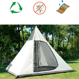 Outdoor Tents For Camping 4-persons Camping Tent Waterproof Family Tent Indian Style Pyramid Tipi Camping Tent