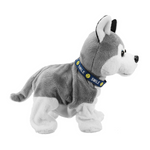 Interactive Dog Electronic Pet Stuffed Plush Toy Control Walk Sound Husky Reacts Touch