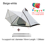 Outdoor Tents For Camping 4-persons Camping Tent Waterproof Family Tent Indian Style Pyramid Tipi Camping Tent