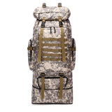 100L Large Capacity Tactical Backpack Camping Climbing Hunting Waterproof Rucksack