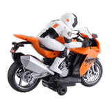 2.4G Rotate 360° RC Car MotorCycle Vehicle Model Children Toys With Music