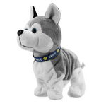 Interactive Dog Electronic Pet Stuffed Plush Toy Control Walk Sound Husky Reacts Touch