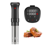 1100W Sous Vide Cooker Thermal Immersion Circulator Machine with Large Digital LCD Display Time and Temperature Control