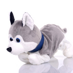 Interactive Dog Electronic Pet Stuffed Plush Toy Control Walk Sound Husky Reacts Touch