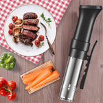 1100W Sous Vide Cooker Thermal Immersion Circulator Machine with Large Digital LCD Display Time and Temperature Control