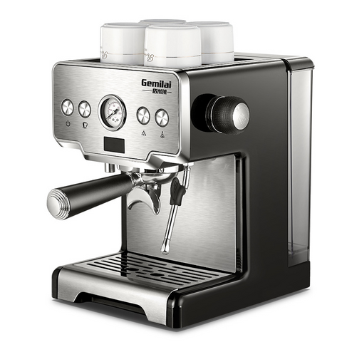 Gemilai CRM3605 Coffee Maker Machine Stainless Steel Coffee Machine 15 Bars Semi-automatic Commercial Italian Coffee Maker