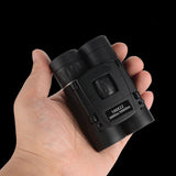 100x22 Mini HD Binoculars Folding Compact BAK4 Telescope High Powered Night Vision Binoculars