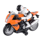 2.4G Rotate 360° RC Car MotorCycle Vehicle Model Children Toys With Music