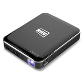 AUN X3 Mini Projector 1080P Phone Screen Mirroring Home Cinema 3D 3200mAH Battery Portable