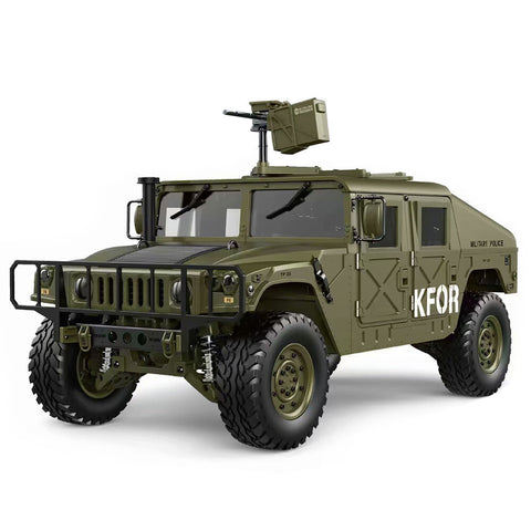 HG P408 1/10 2.4G 4WD 16CH 30km/h RC Model Car U.S.4X4 Military Vehicle Truck w/o Battery Charger