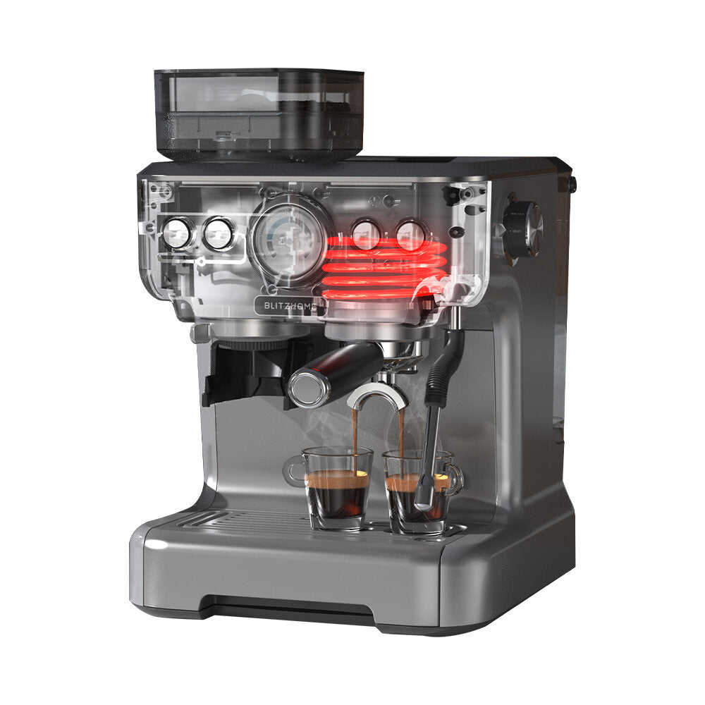 BlitzHome BH Machines à expresso à Machines à café - Machine à