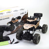 1/10 2.4G 4WD 42CM Alloy Crawler RC Car Big Foot Off-road Vehicle Models W/ Light Double Motor